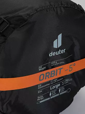 DEUTER | Saco de dormir de fibra sintética Orbit -5° L |